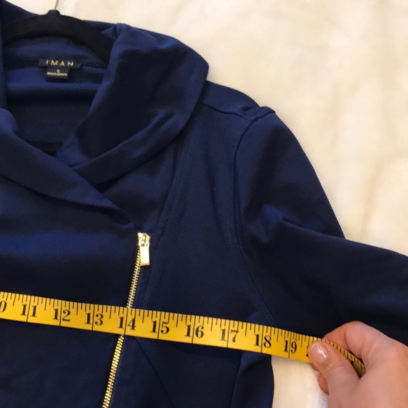 IMAN made in Vietnam beautiful sweater jacket - Picture 11 of 12